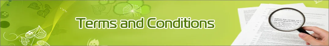 Terms and Conditions for Send Flowers To Ajman