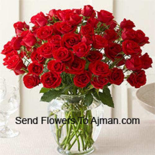 50 Beautiful Red Roses