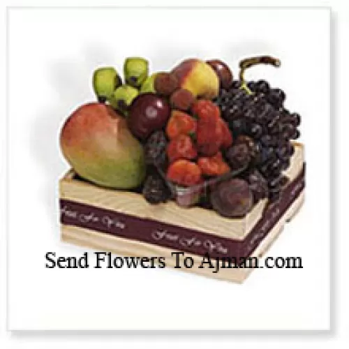 3 Kg (6.6 Lbs) Assorted Fresh Fruit Basket